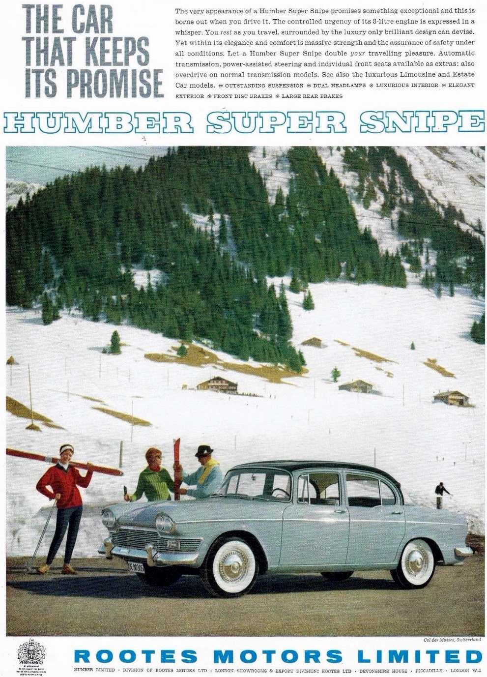 1961 Humber Super Snipe